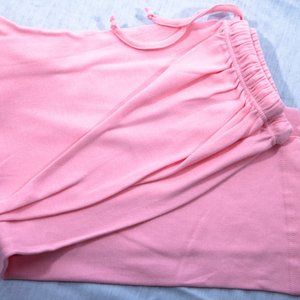 RAFI Pink Pants Combed Cotton S Made in Turkey New